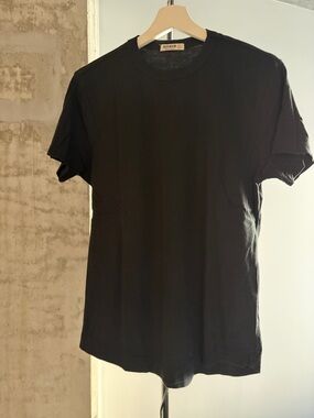 Buck Mason Black Crewneck Short Sleeve Tee